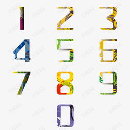 多彩花紋卡通數(shù)字素材 千庫網(wǎng)免費(fèi)下載，點(diǎn)亮動(dòng)漫設(shè)計(jì)靈感